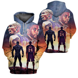 3D Hoodie Sweet Tshirt – Black Mamba & Black Panther