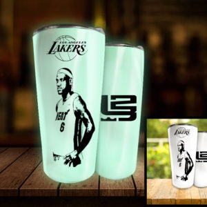 Luminous Tumbler – Lebron King Lakers