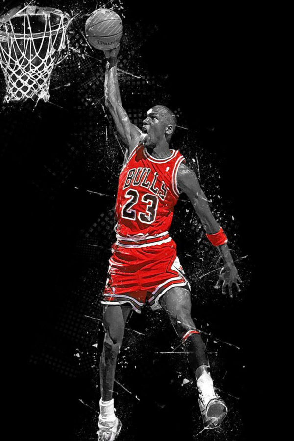 Poster Canvas – Chicago Bulls 23 Fanart