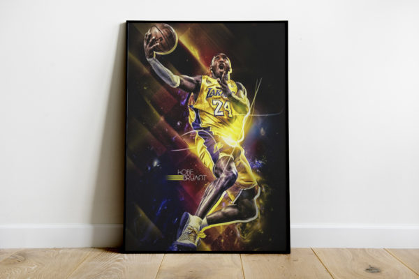 Poster Canvas – Kobe Bryant Fanart