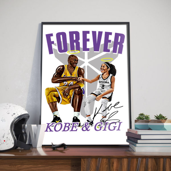Poster Canvas – Forever Kobe & Gigi