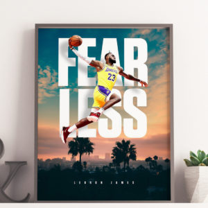 Poster Canvas – Fear Less