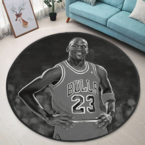 Round Carpet – Chicago Bulls 23 Bnw