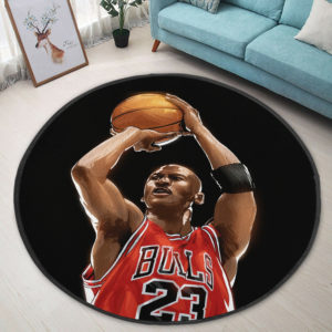 Round Carpet – Chicago Bulls 23