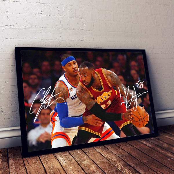 Poster Canvas – Melo vs Lebron Memory