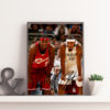 Poster Canvas – Melo vs Lebron Legendary