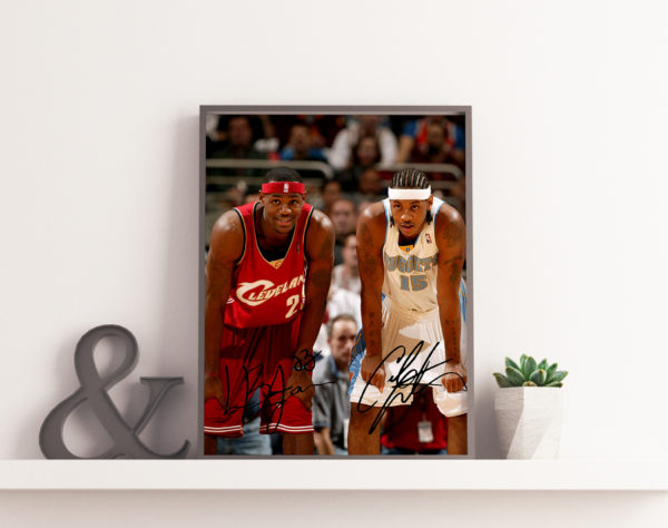 Poster Canvas – Melo vs Lebron Youth 02