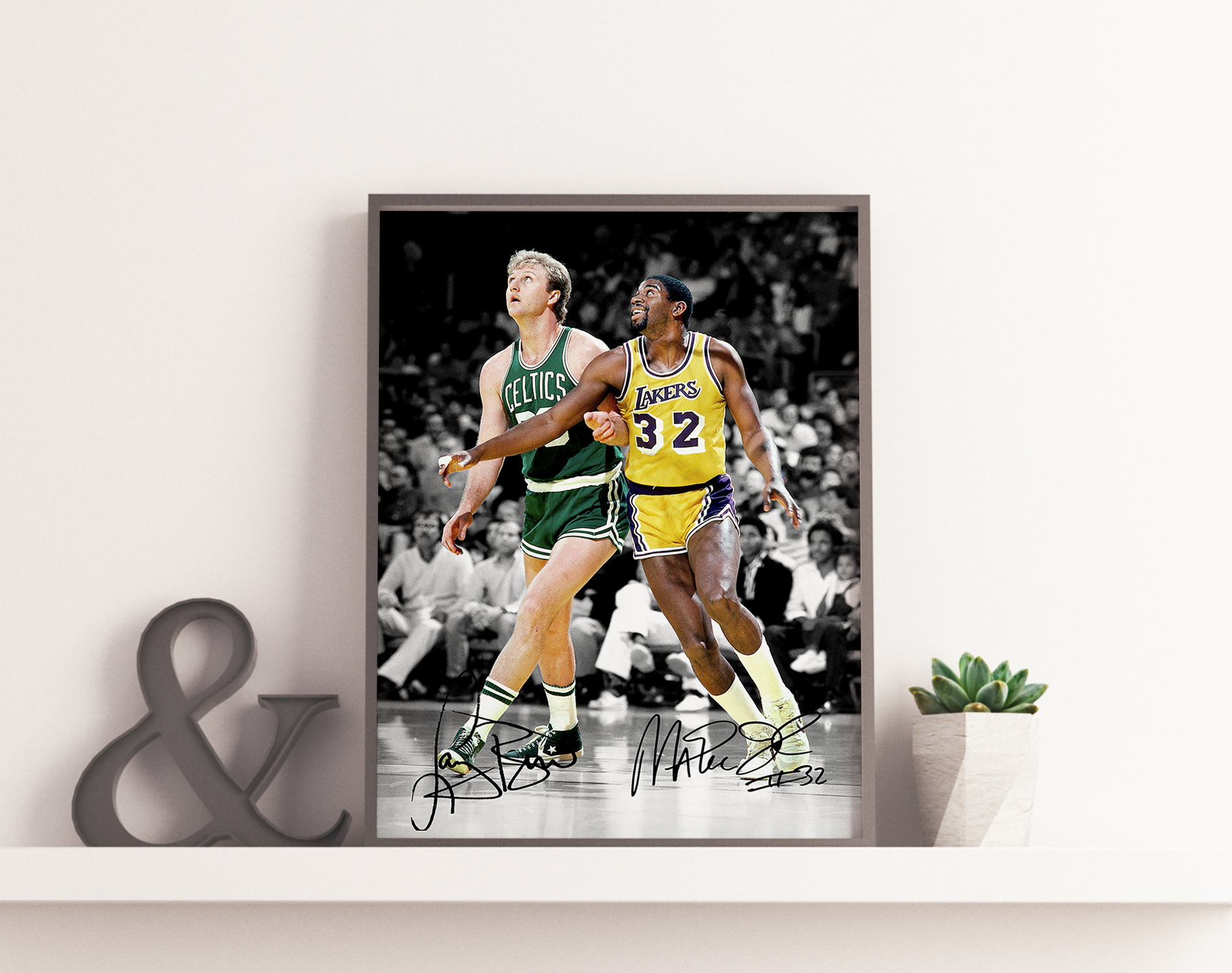 Poster Canvas – Magic vs Larry Poster Canvas – Magic vs Larry