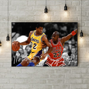 Poster Canvas – Magic vs MJ 02