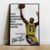 Poster Canvas – Magic vs MJ 03