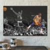 Poster Canvas – Magic vs MJ 03