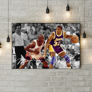 Poster Canvas – Magic vs MJ 03