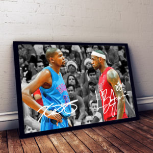 Poster Canvas – KD and Lebron Facing