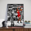 Poster Canvas – Jordan and Pippen Limited Edition