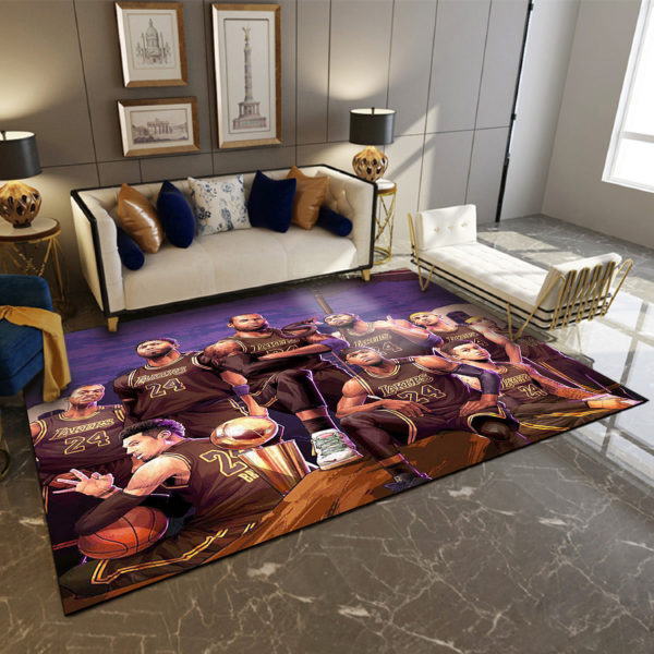 Rug – Lakers Champion Art