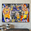 Poster Canvas – Stephen Curry Poster Golden State Warriors Basketball Hand Made Posters Canvas Print Kids Wall Art Man Cave Gift Home Decor
