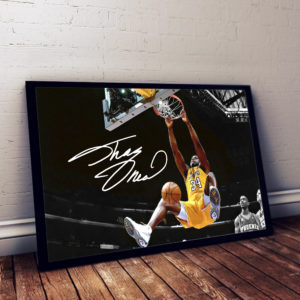 Poster Canvas – Shaq Dunking Legend
