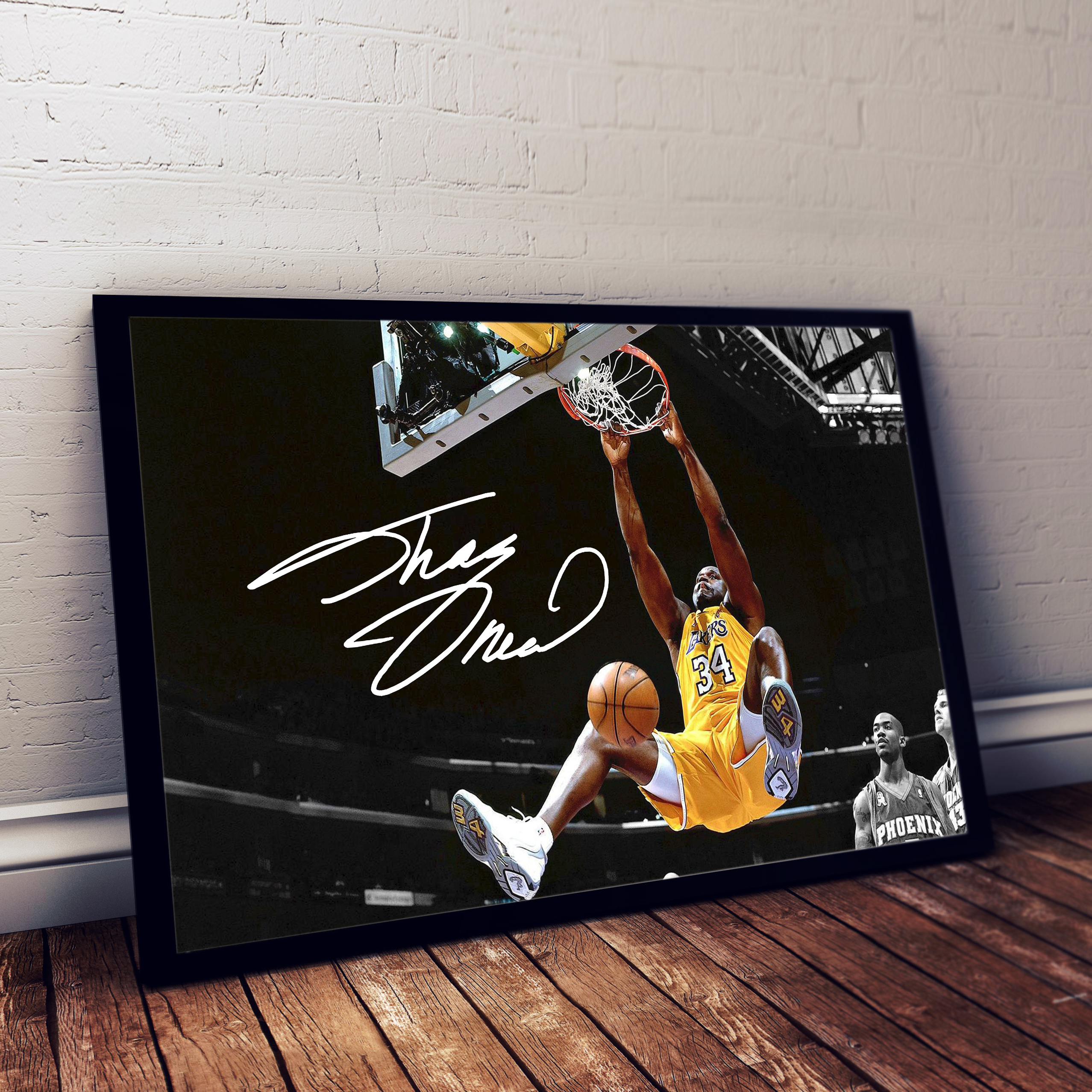 Poster Canvas – Shaq Dunking Legend Poster Canvas – Shaq Dunking Legend