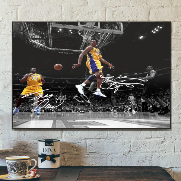 Poster Canvas – KB and Shaq Best Duo