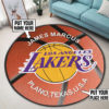Custom Round Carpet – Kobe Fan Mancave