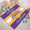 Custom Round Carpet – Lakers Basketball Love