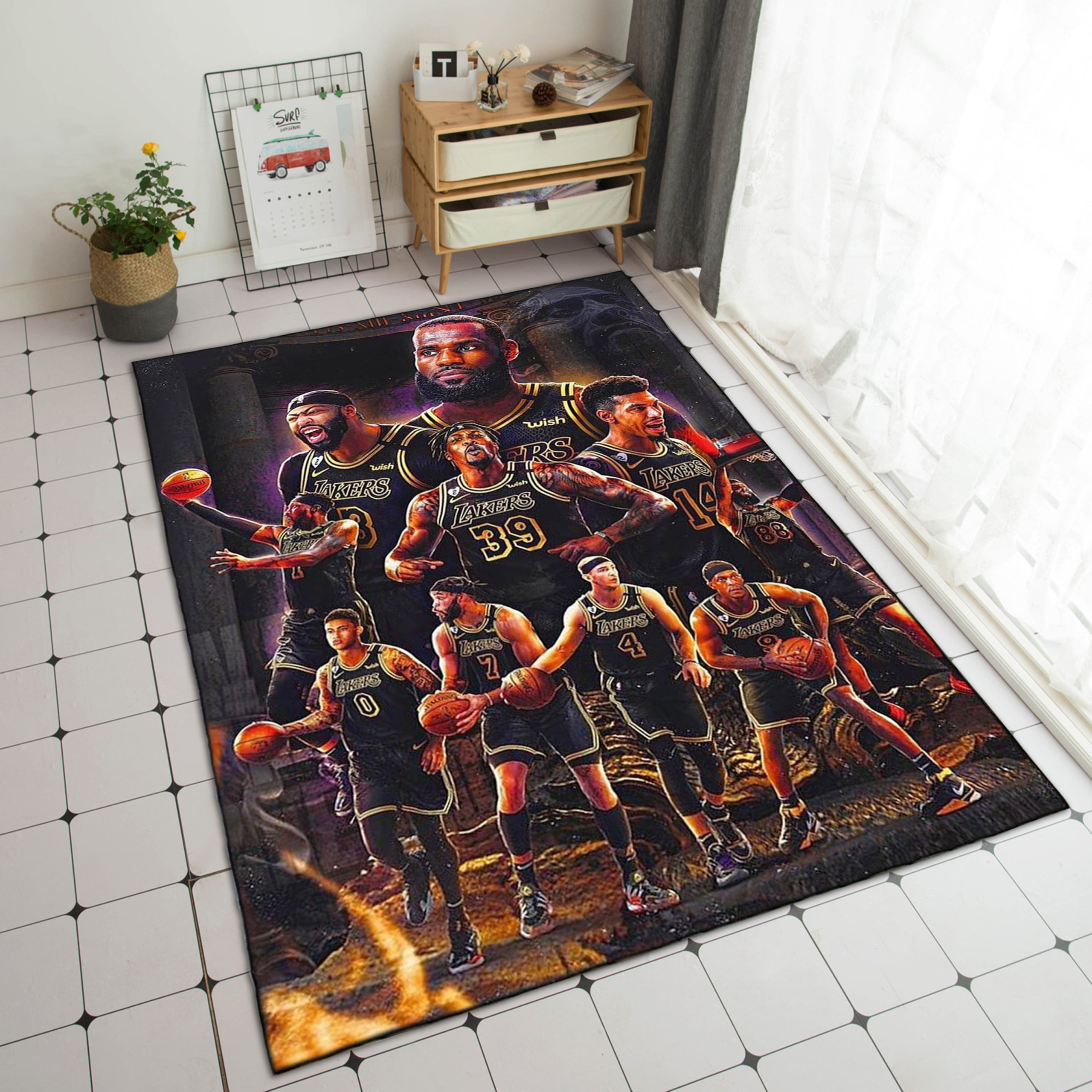 Rug - 3 2 1 Mamba Rug - 3 2 1 Mamba