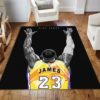 Lebron James Logo Rug