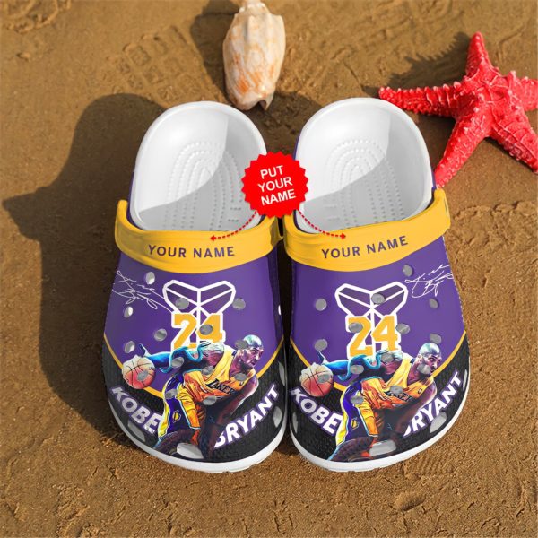 Kobe Bryant Custom Name Crocband