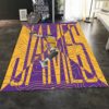 Lebron James The King Lakers Rug