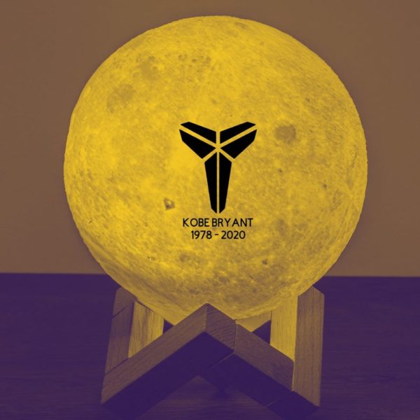 3D Printed Moon Lamp – KB Legend / LED 16 Color With Remote / Touch to Change Colors 15 CM Diameter