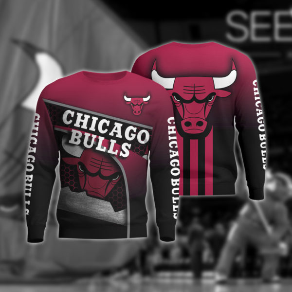 3D Hoodie Sweater Tshirt – Bulls Limited Edition