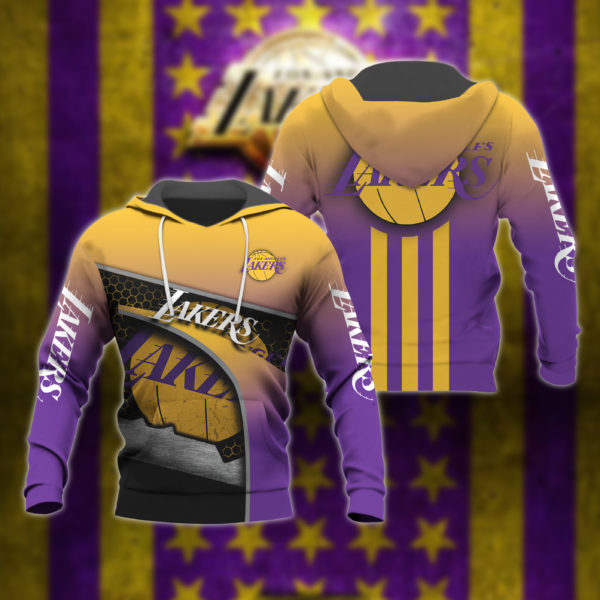 3D Hoodie Sweater Tshirt – Lakers Limited Edition