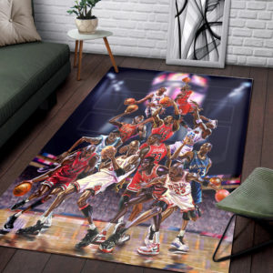 Michael Jordan Artwork Rug Home Decor