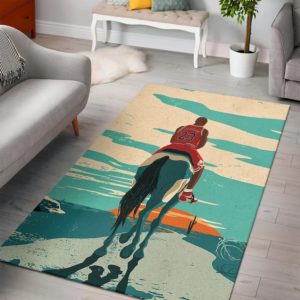 Michael Jordan Artwork Rug Home Decor