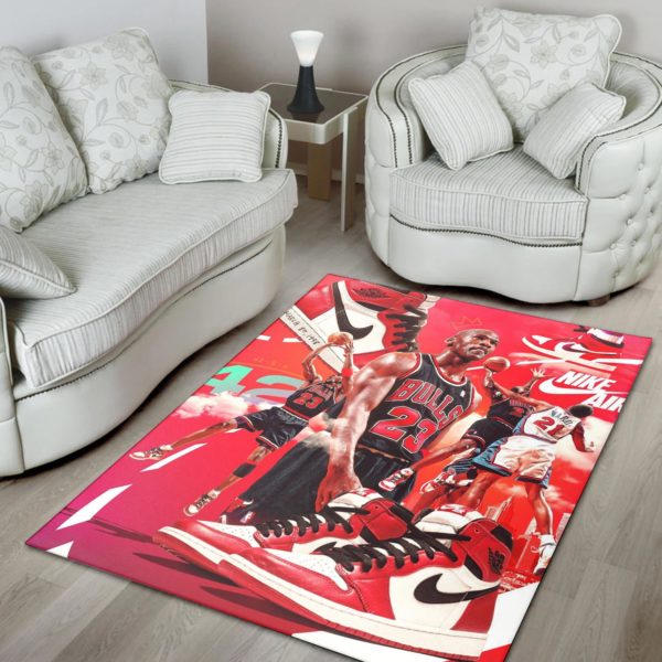Michael Jordan Air Jordan Rug For Living Room Home Decor