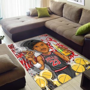 Michael Jordan Artwork Rug Home Decor