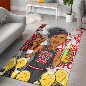Michael Jordan Artwork Rug Home Decor