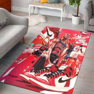 Michael Jordan Air Jordan Rug For Living Room Home Decor