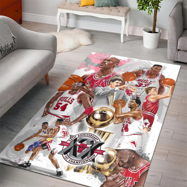 The Last Dance Rug Michael Jordan Rug For Living Room Home Decor