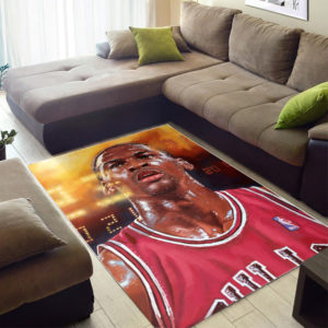 Michael Jordan Artwork Rug Home Decor