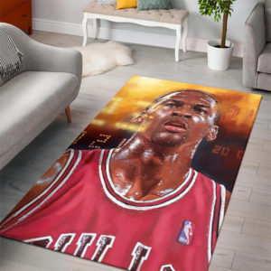 Michael Jordan Artwork Rug Home Decor