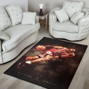 Michael Jordan Art Rug Home Decor