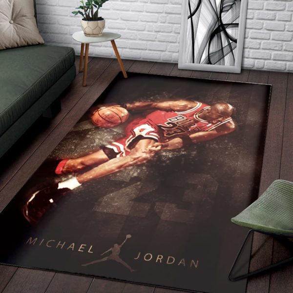 Michael Jordan Art Rug Home Decor