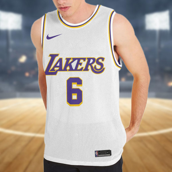Custom Jersey – LJ Limited Edition White
