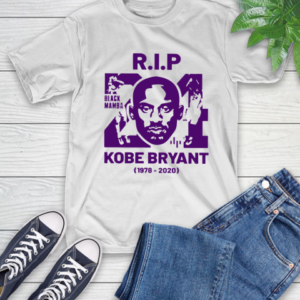Kobe Bryant Black Mamba 24 Rip 1978 2020 Uniex T-Shirt