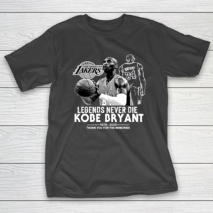 Kobe Bryant Legends Never Die 1978 2020 Thank You For The Memories Gifts T-Shirt