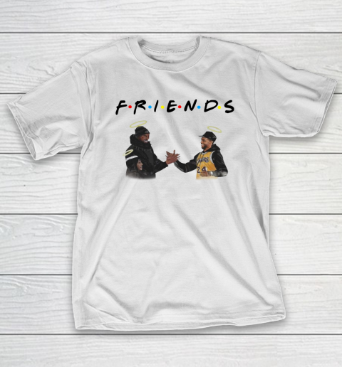 Kobe Bryant and Chadwick Boseman F.r.i.e.n.d.s Gifts T-Shirt Kobe Bryant and Chadwick Boseman F.r.i.e.n.d.s Gifts T-Shirt