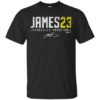 Lebron James LA 23 Signature Gifts T-shirt