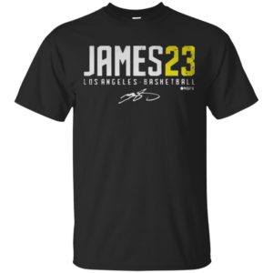 Lebron James LA 23 Signature Gifts T-shirt