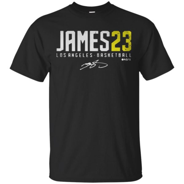Lebron James LA 23 Signature Gifts T-shirt